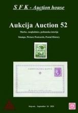 SFK Auctions Public auction #52 Western Balkans incl. Serbia, Croatia, Slovenia, Montenegro, Bosnia, Yugoslavia etc. 