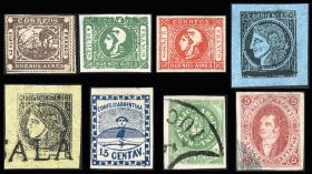 Guillermo Jalil - Philatino Auction #1818-  ARGENTINA: Selection of high quality classic stamps, including rarities! 